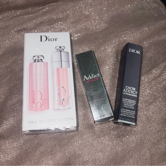 Dior Addict Lip Maximizer Lip Glow duo Pink 001 - Picture 5 of 6